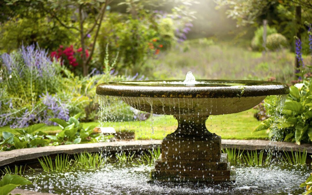 Installing a Fountain in Your Garden contenterist