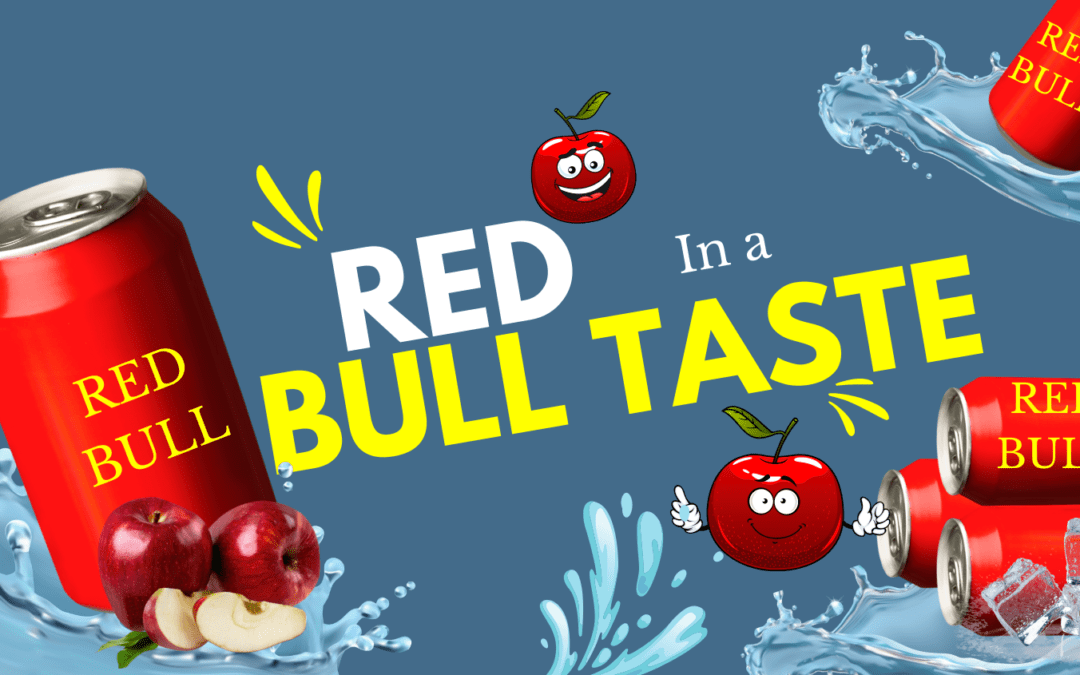 what does red bull taste like
